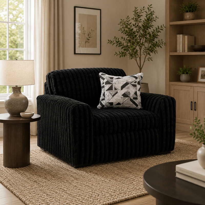 Black Arm Chair