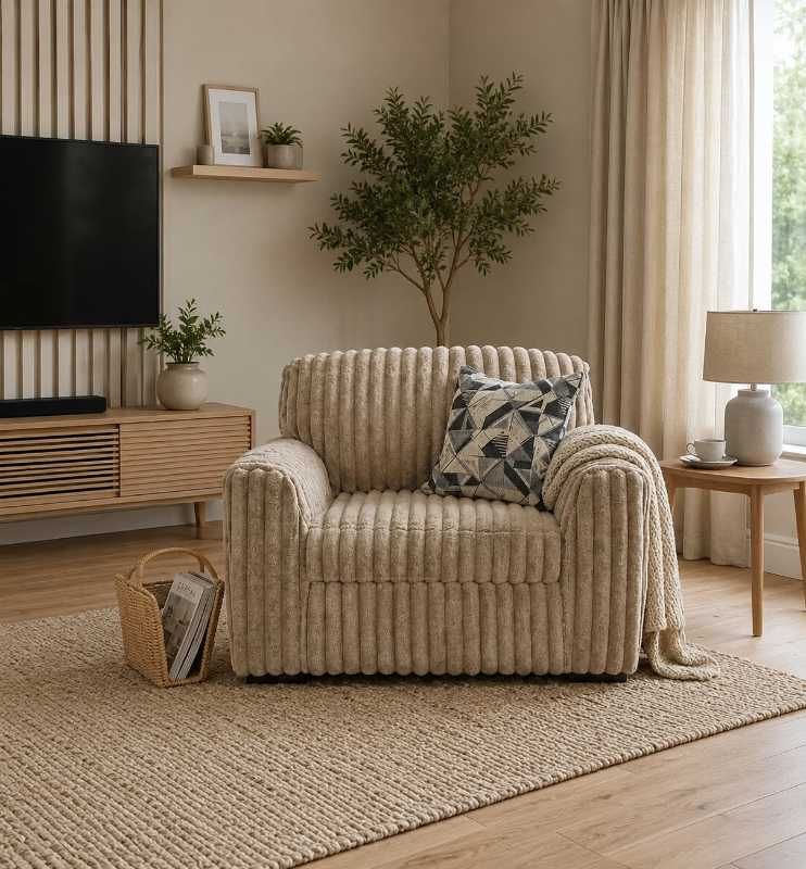 Beige Arm Chair