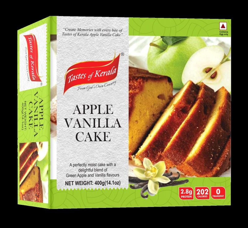 Apple & Vanilla  Cake