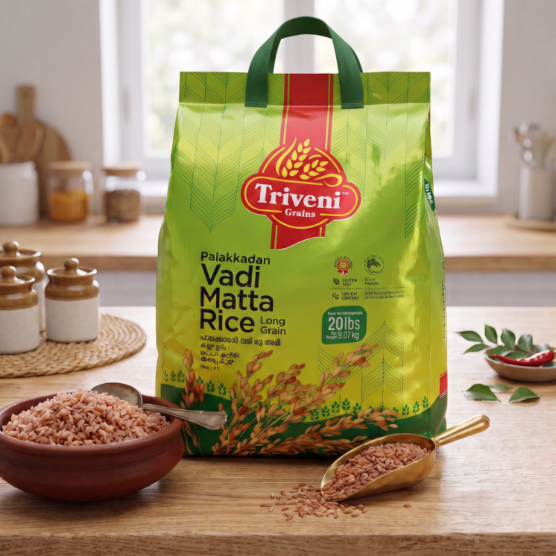 Palakkadan Matta Rice 9.07kg thirveni