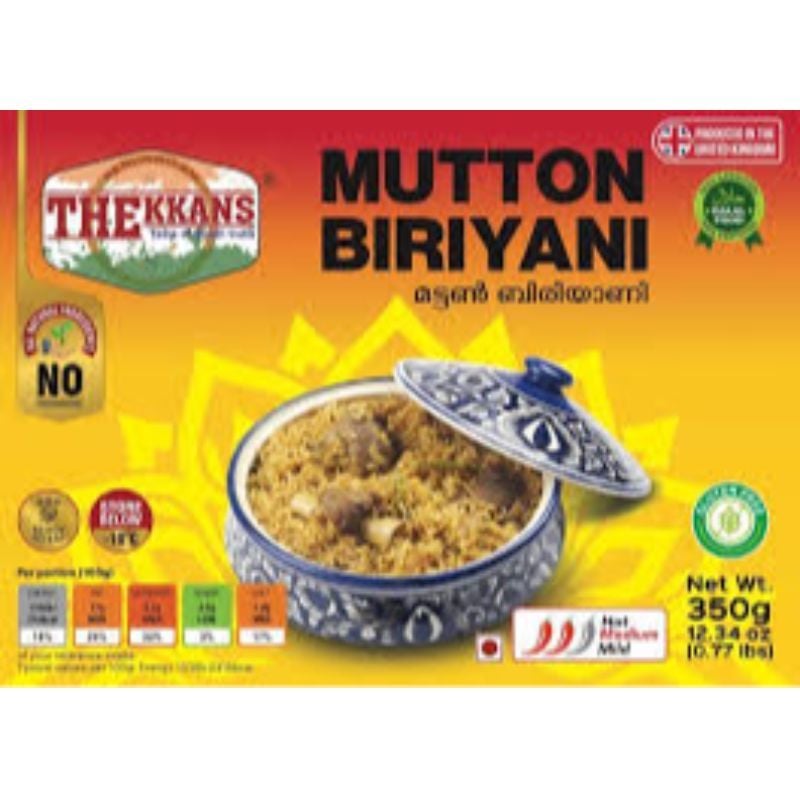 Thekkans Mutton Biriani 350gm