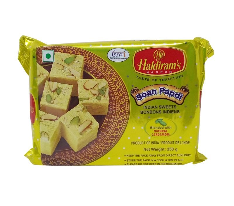 Soan papdi yellow