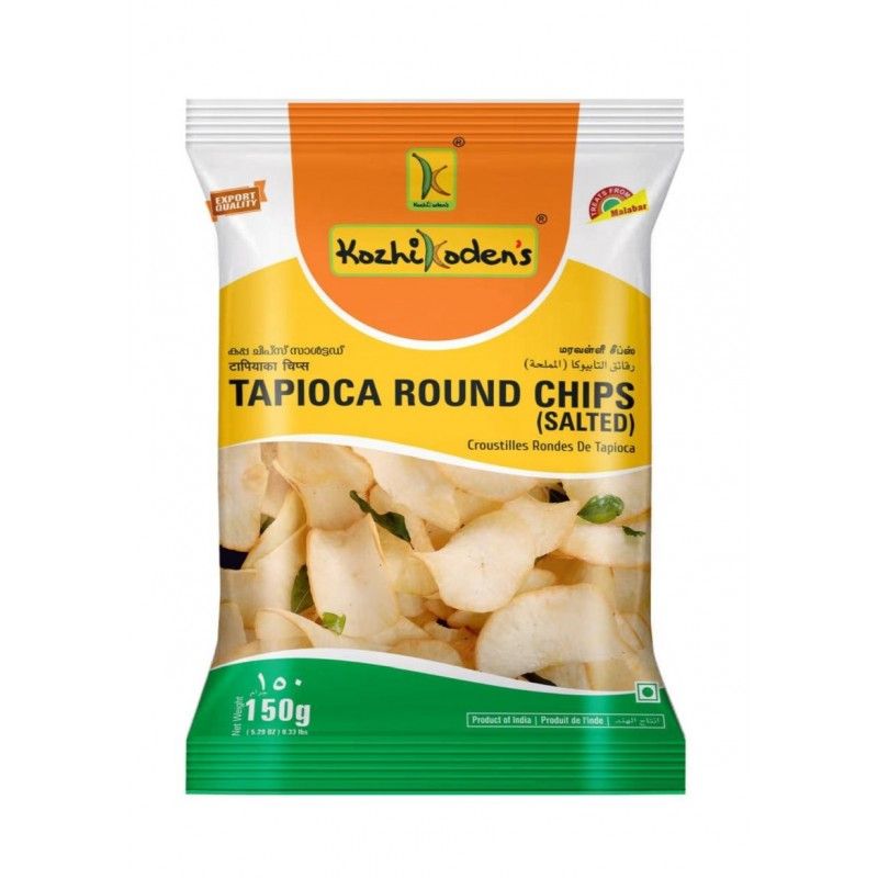 Tapioca chips salte 150gm Kozhikodan