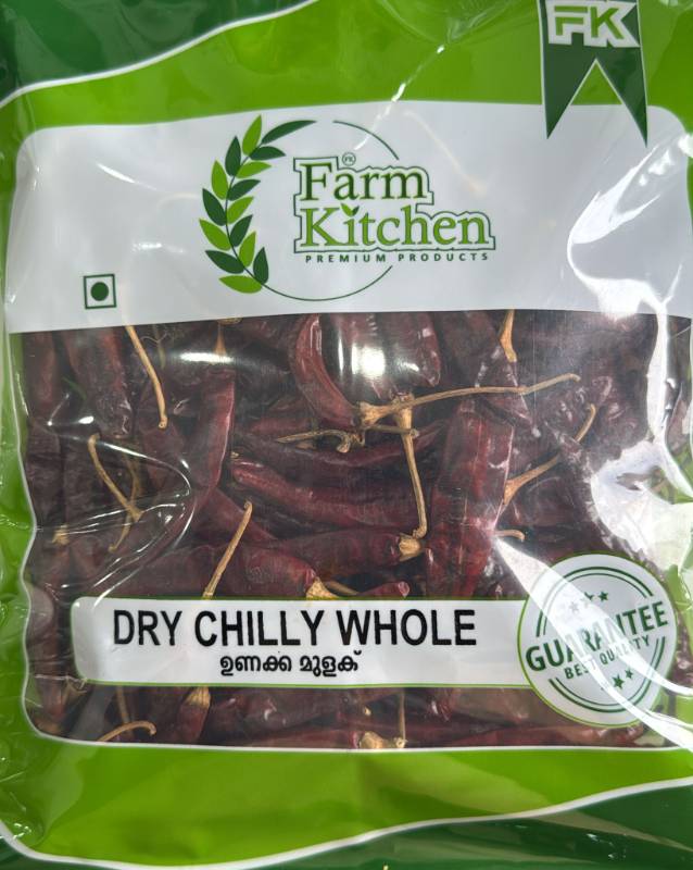Farm Dried Red chilly( whole)