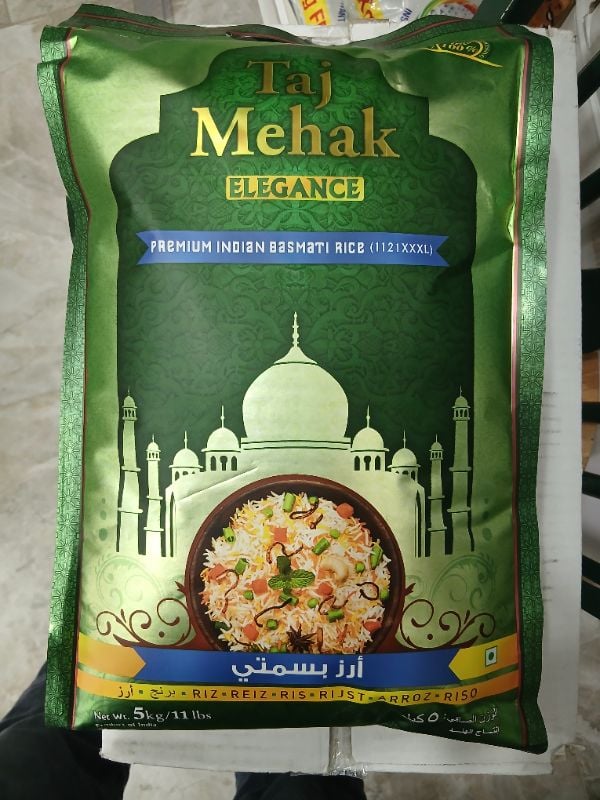 TAJ MEHAL BASMATI RICE  ELEGANCE
