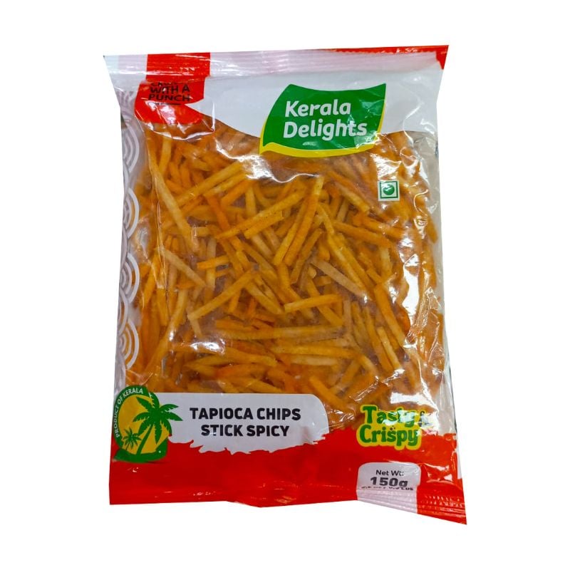 Tapioca chips stick 150gm kerala delight