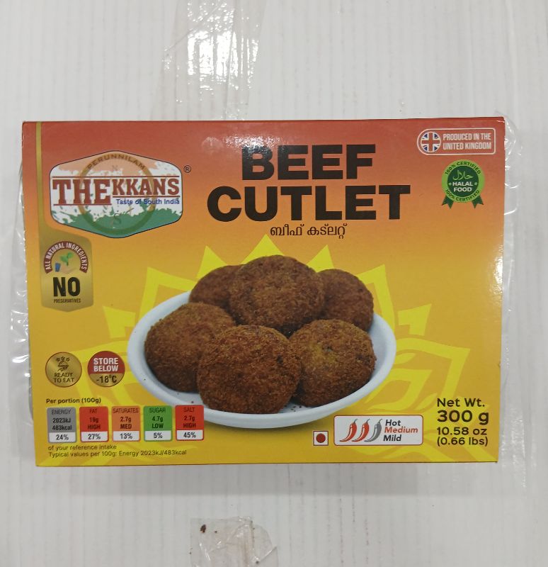 Beef Cutlet 350gmThekkans