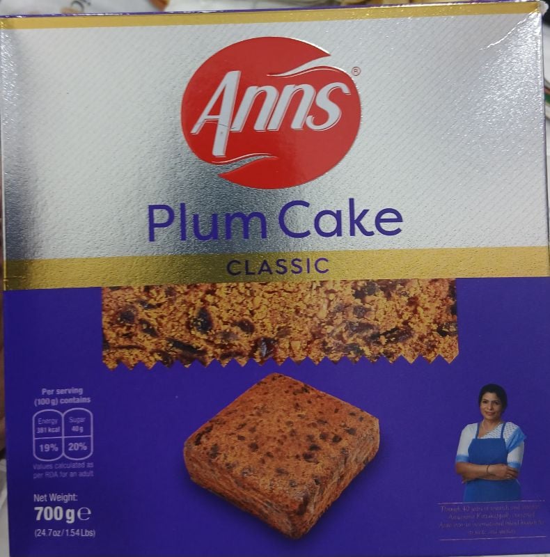 Anns  Plum Cake  pala