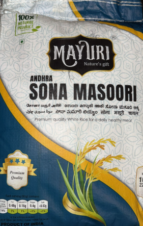Mayuri Andhra Sona Masoori