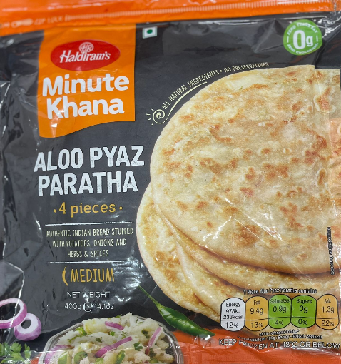 Aloo Pyaz Paratha