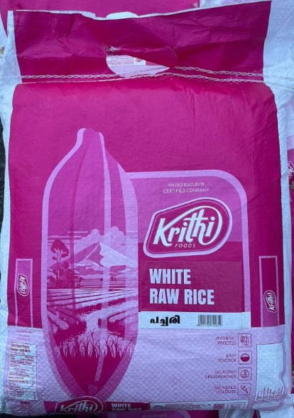 KR White Raw Rice