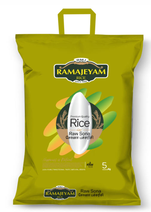 Ramajeyam Raw Sona Masoori Rice