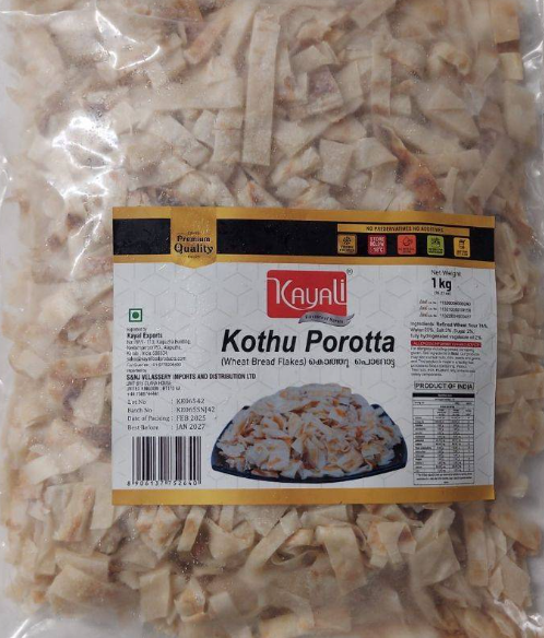 Kayali kothu Porotta