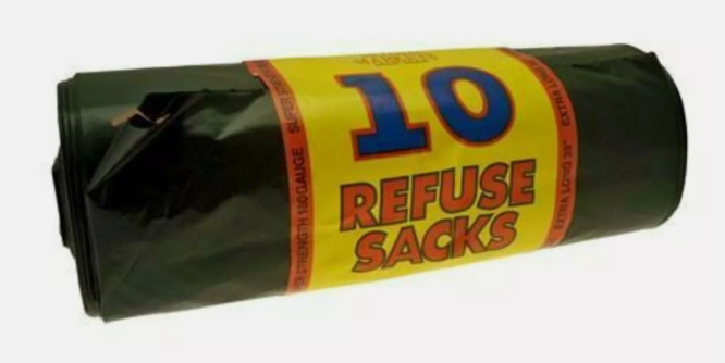 Heavy Duty black Sacks