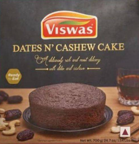 Vis Dates and Cashew Cake
