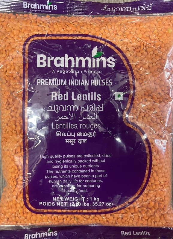 Brahmins Red Lentils