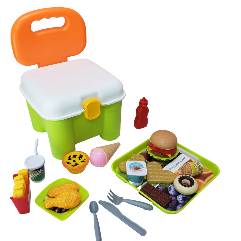 (3602-8) Fast Food Combo Play Set