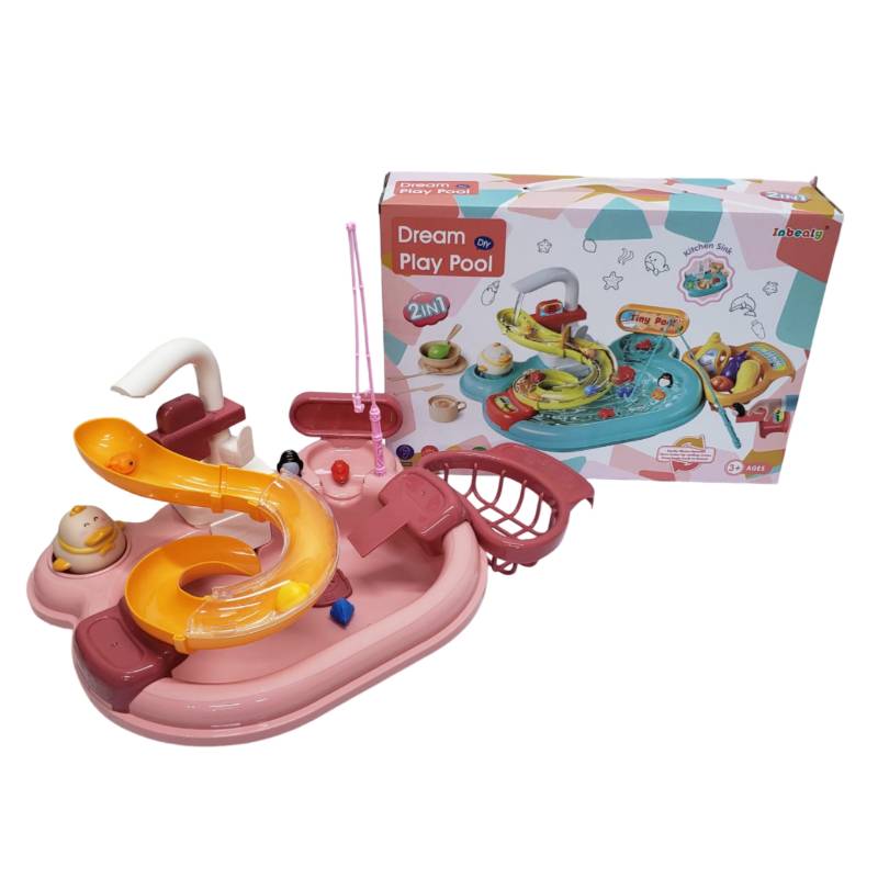 (1203-4) Dream Play Pool Set 2 in 1