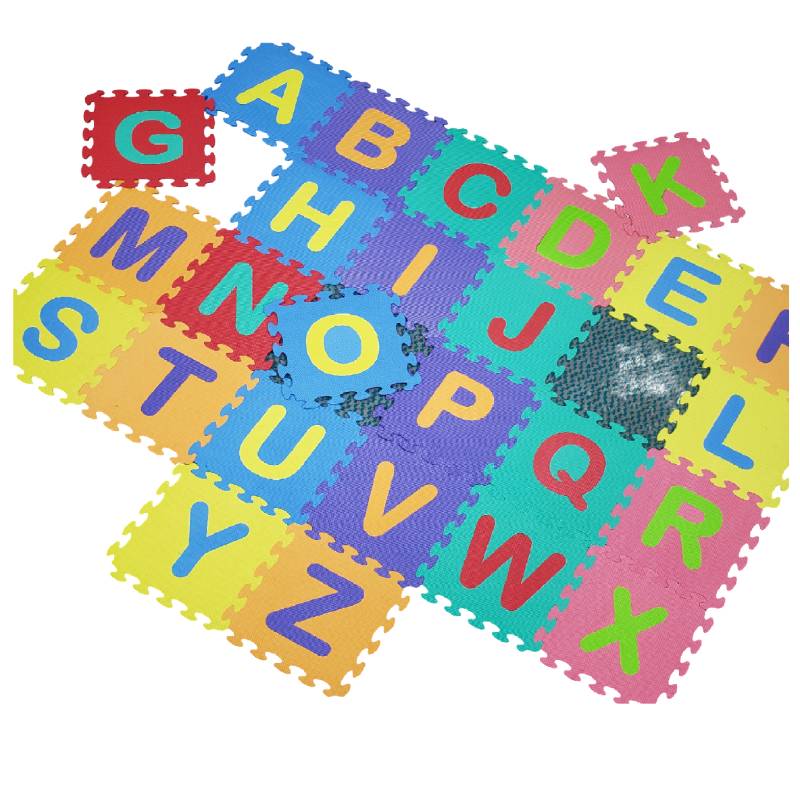(EM-26 (6.5mm)) 26 pcs Alphabet Puzzle Mat