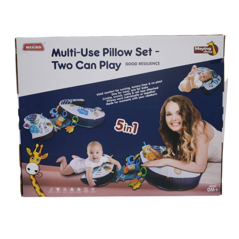 (028-31) 5 in 1 Multi use baby Pillow