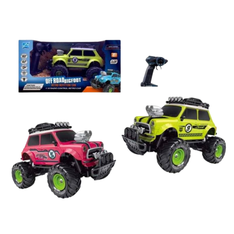 (YD898-MJ1820) Stunt Big Foot R/C Car Toy