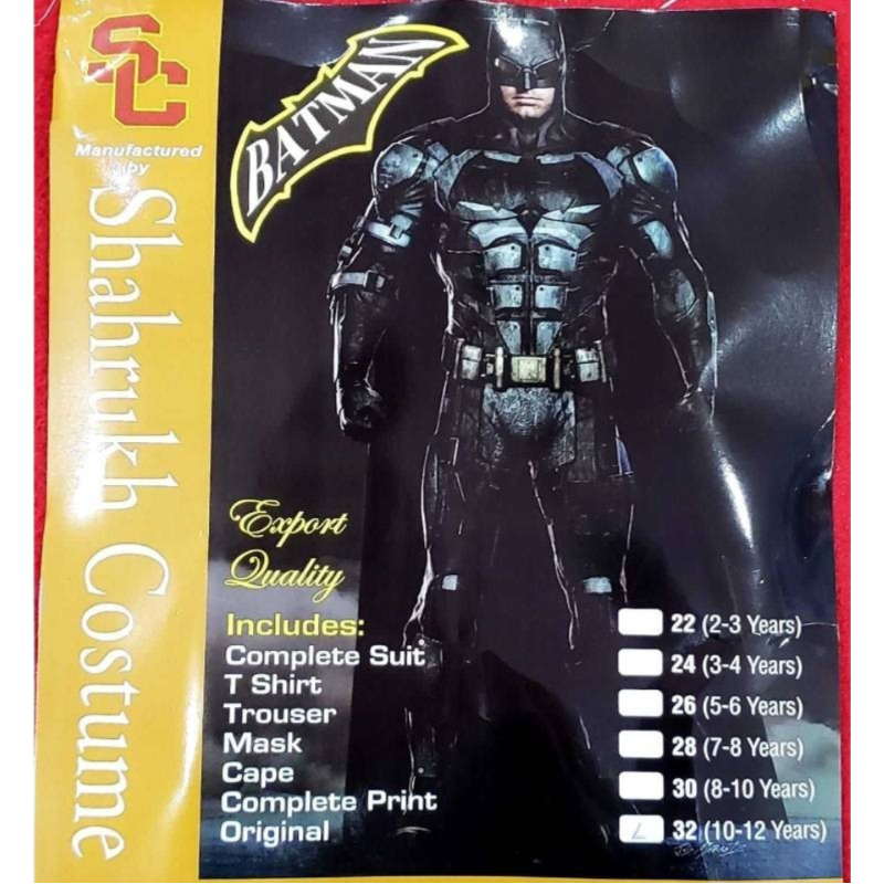 (CM-BA32) Batman Costume