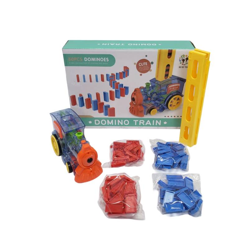(BY-4003) Domino Train,P.Box