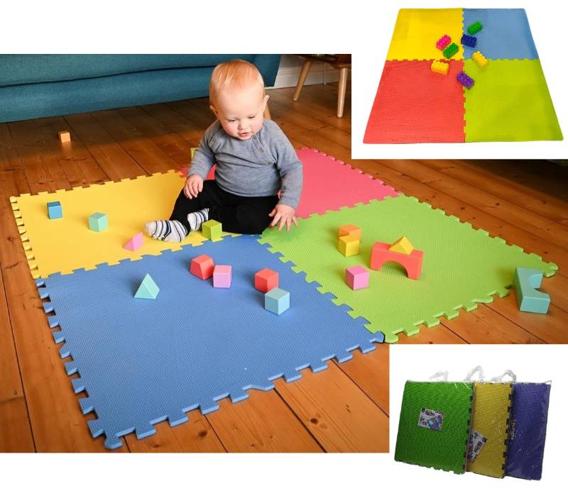 (Em-2ft) 4 Pcs 2Ft X 2Ft foamic tiles