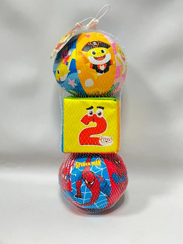 (YS509) Cotton Ball, 3Pcs in a Net Bag