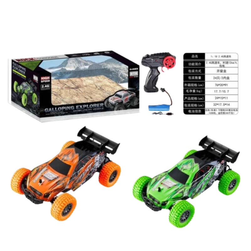 (9040-7F) High Speed Galloping Car R/C