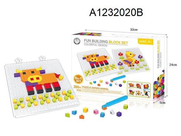 (6607-2) Building blocks With Table