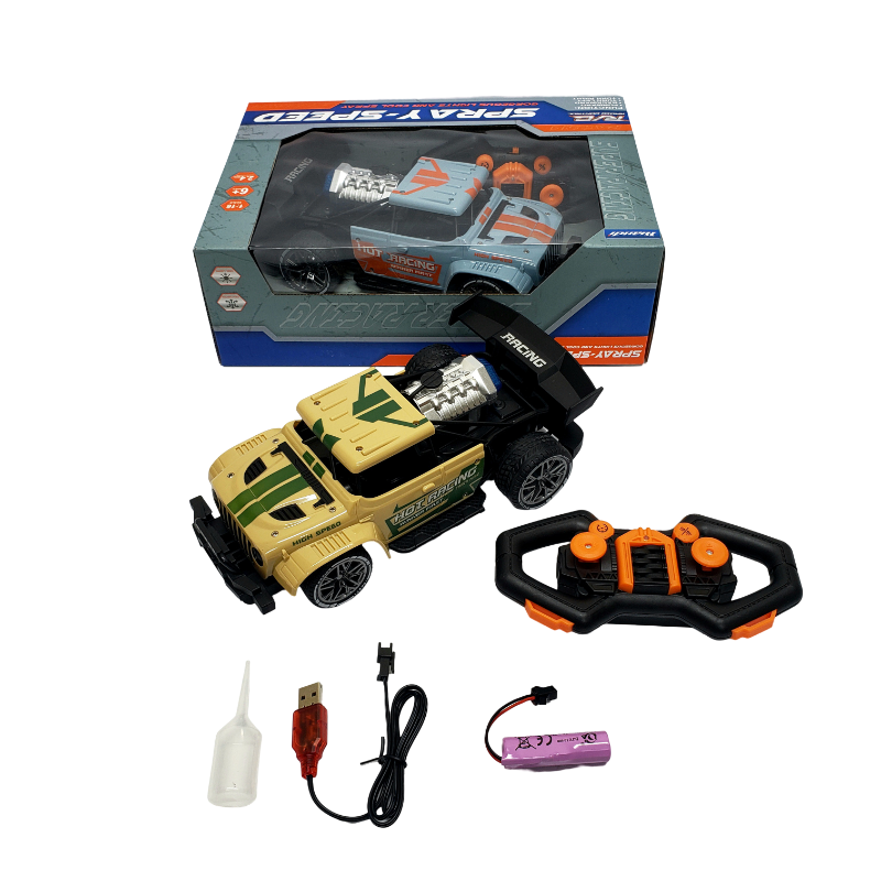 (YD898-MT1845) Spray Jeep Car Toy R/C