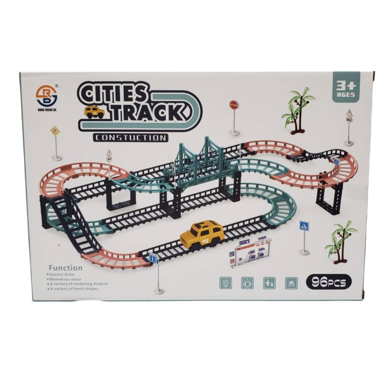 (561-3) Cities Track 96 Pcs