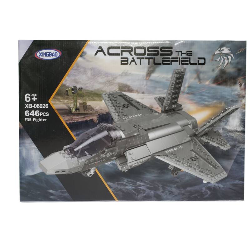 (XB-06026) Fighter Jet Blocks Set - 646 Pcs
