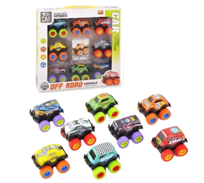 (XL1108) Metal Car Set 8PCs