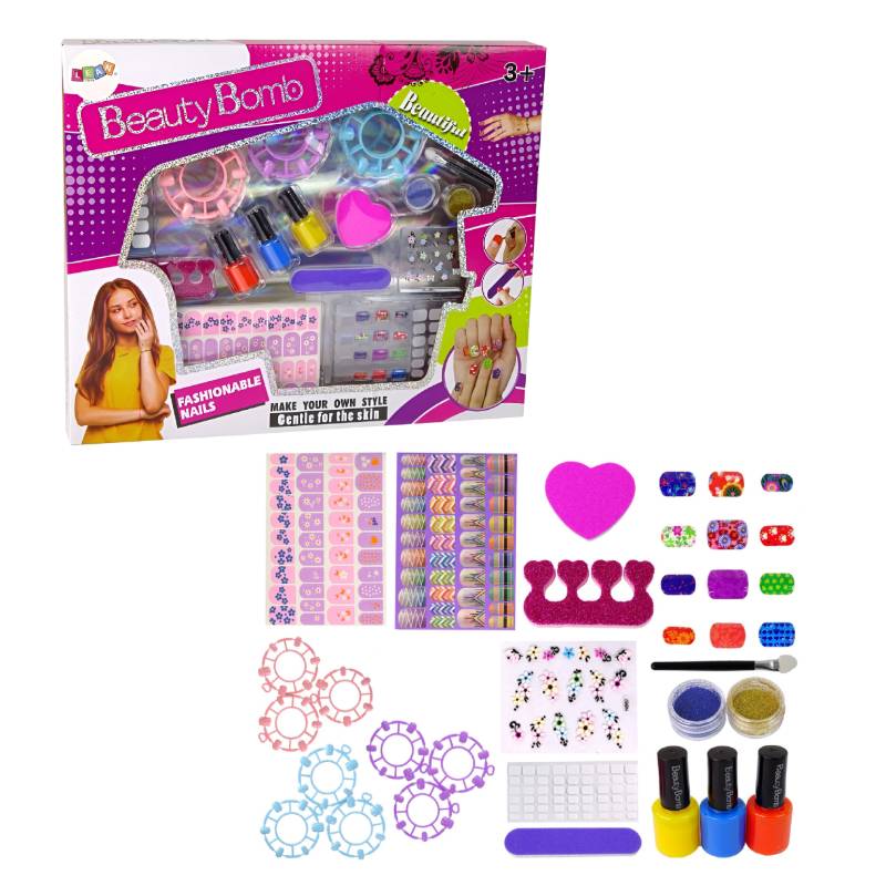 (778-4) Nail Art Set.W.Box