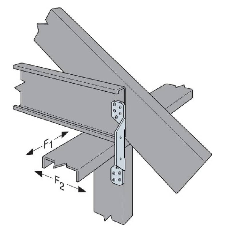 Conector de Tirante Corbata tipo H2-A