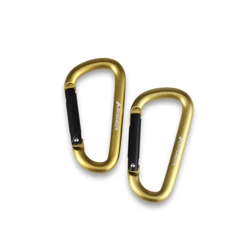 6 MM D CARABINER 2 PCS