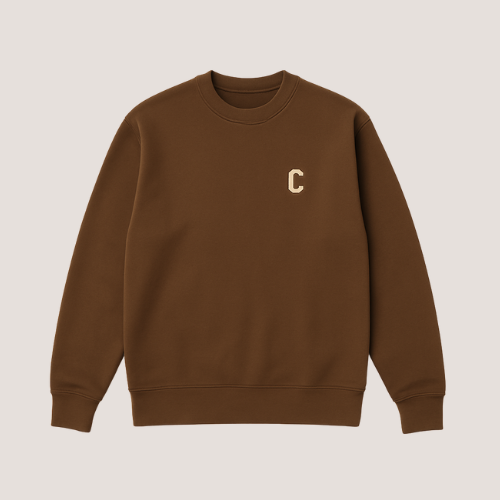 Sweater Icon Crewneck (Brown)