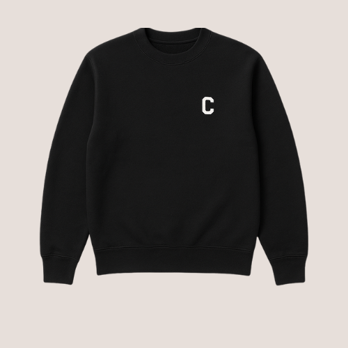 Sweater Icon Crewneck (Black)