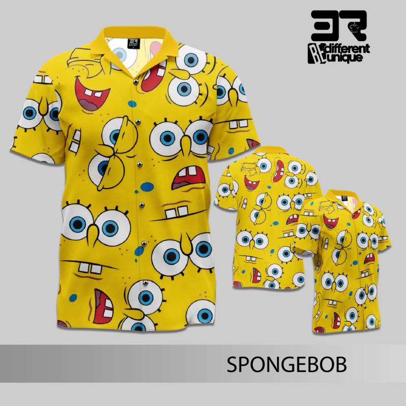 Kemeja Spongebob