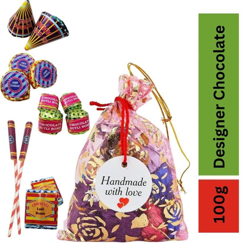 Diwali Chocolate Cracker Shape 100g