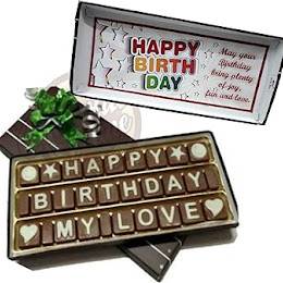 Happy Birthday Gift Chocolate 200 g