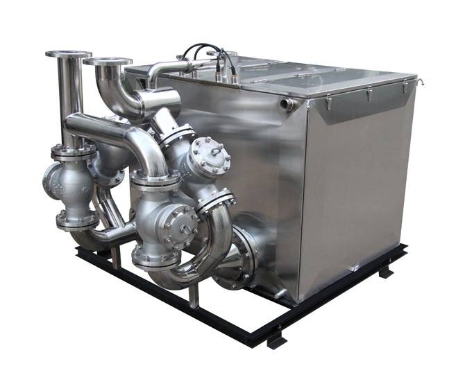 KYWPB stainless steel external backwash sewage lift