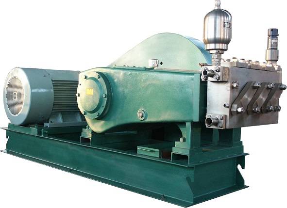 Oilfield water injection, tertiary oil recovery polymer injection pump