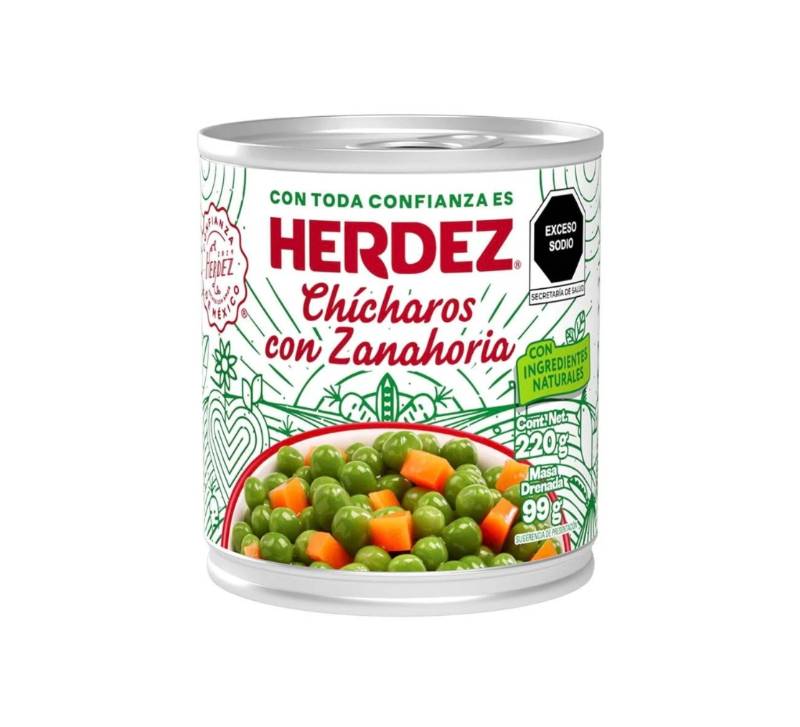 Chicharos con Zanahoria