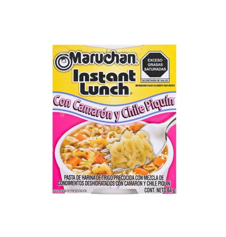Maruchan Sabor Camarón y Chile Piquín