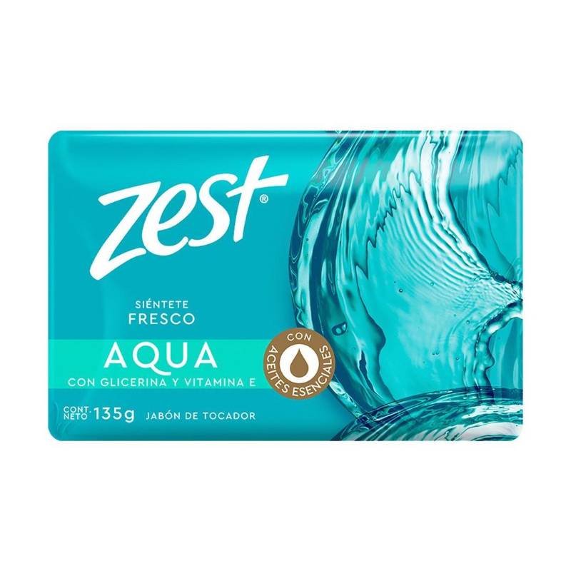Jabón de Tocador Zest  Aqua