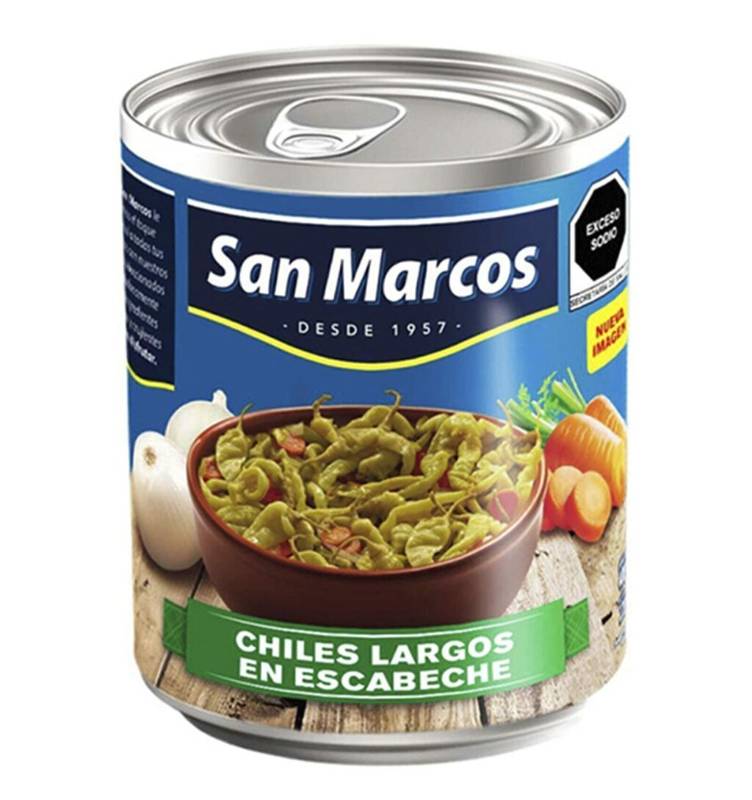 Chiles Largos en Escabeche