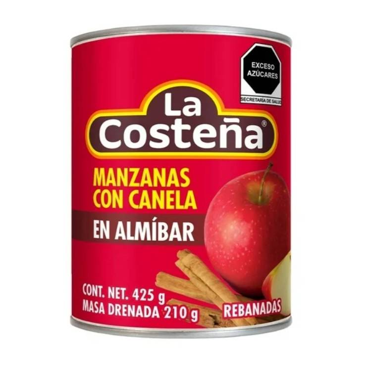 Manzanas con Canela en Almíbar